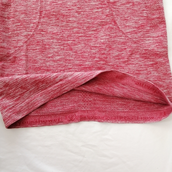 Lululemon Swiftly Tech Tank Top Heathered Cranberry Red 4 - Picture 13 of 16